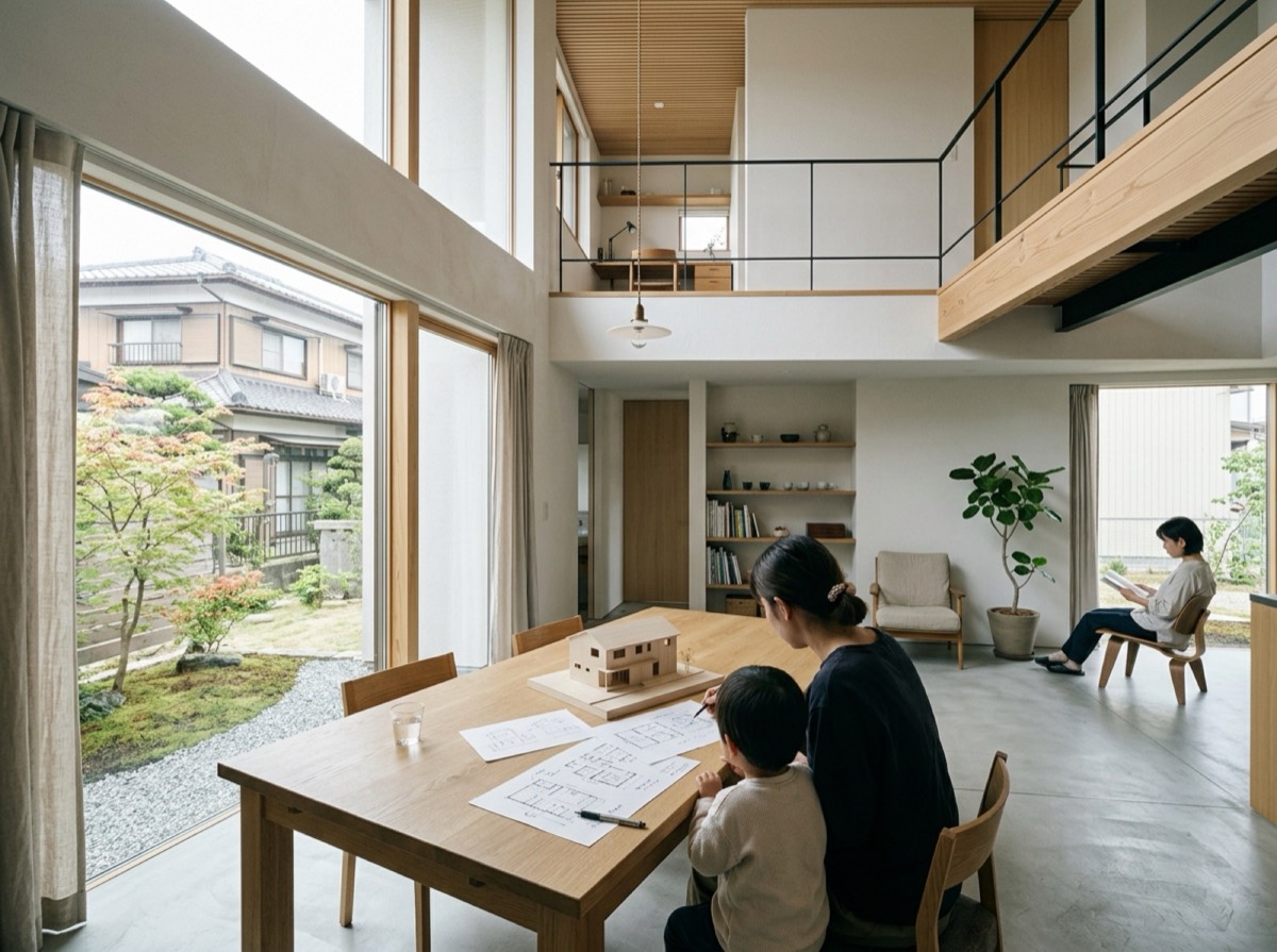 建築家住宅は高いのか|設計料の考え方と、コストを抑える設計の工夫のイメージ